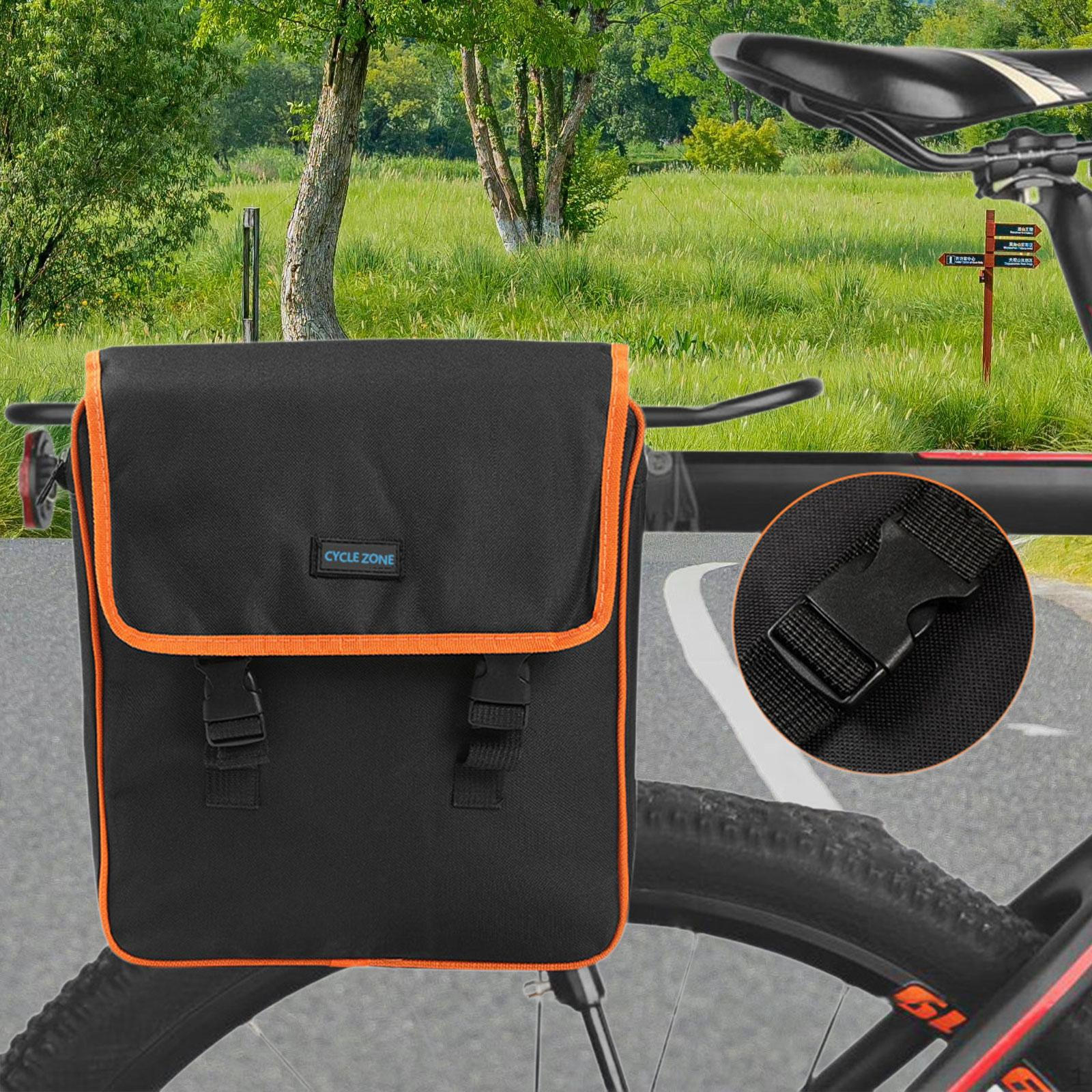 Saddle Bag 2L Universal Bike Rack for Long Cycling оранжевый
