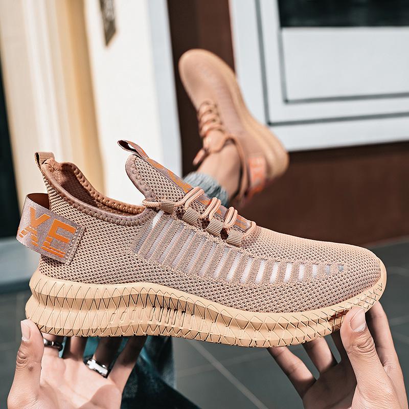 Summer Men's Shoes Sports Shoes Men's Flying Running Shoes