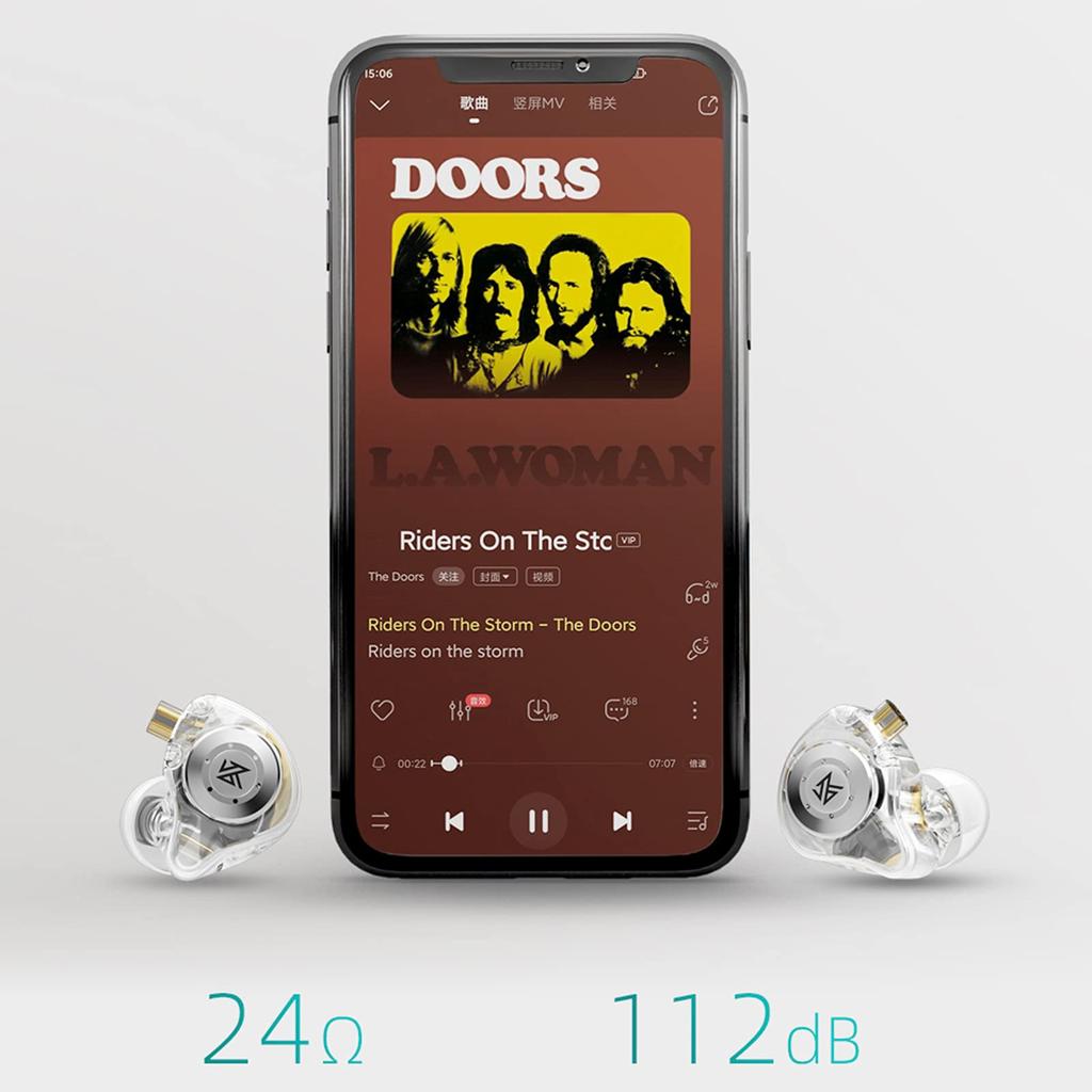 Sluchátka KZ EDX Pro 1DD Vybavená 10mm vylepšeným dynamickým měničem Vybavena zástrčkou a konektorem Hluboké basy Ergonomicky navržená Přijímá exkluzivní