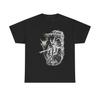 Gothic Grim Reaper T Shirt, Dark Medieval Skeleton Tee, Alternative Streetwear Shirt, Distressed Gothic Graphic Tee