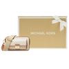 New MICHAEL KORS Bradshaw Polyurethane Camera Bag, Shoulder Bag, Crossbody Bag Medium Women's Vanilla White 32F1G2BC2B-149