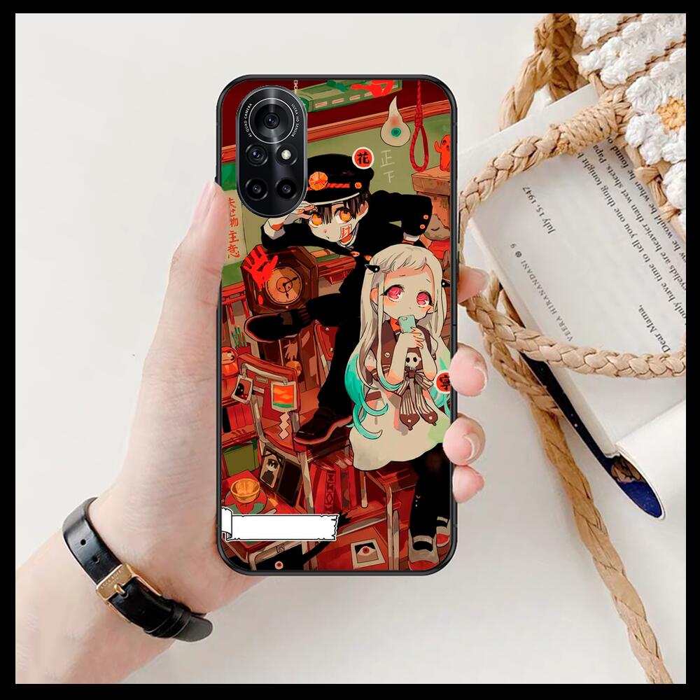

Чехол для телефона в стиле аниме «Hanako-Kun» для Huawei Honor 20 10 9 8A 7 5T X Pro Lite 5G, черный, чехол для футляра Hoesjes Comic F Honor 7A