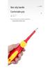 5-in-1 Multifunctional Insulated Screwdriver with Voltage Tester & Magnetic Tips