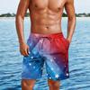 Men's Independence Day Print Casual Fashion Shorts Men's Printed Loose Breathable Shorts
