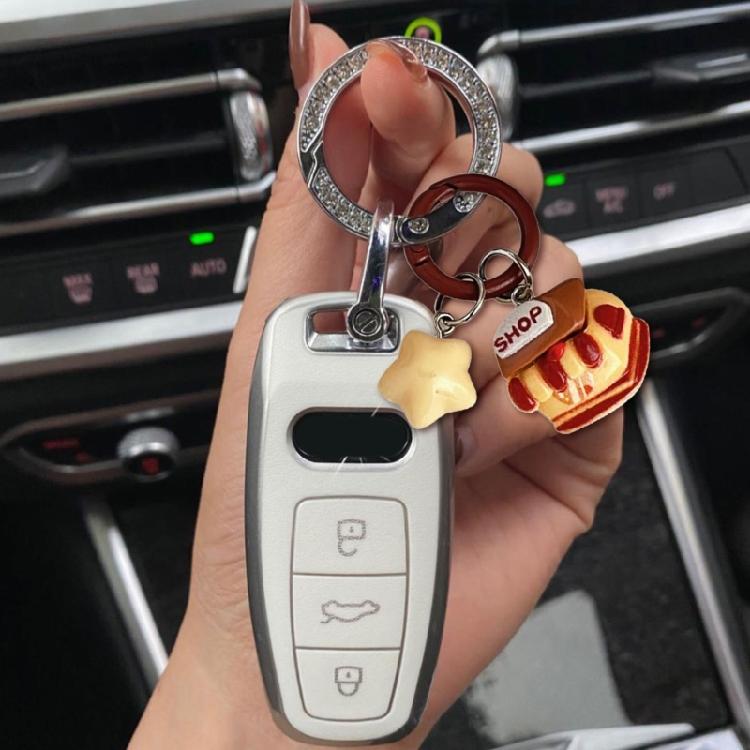 Portachiavi Stella Caffè Elegante Ciondolo da Appendere Creativo Che Combina Creatività e Durabilità per le Esigenze di Accessorio Quotidiano