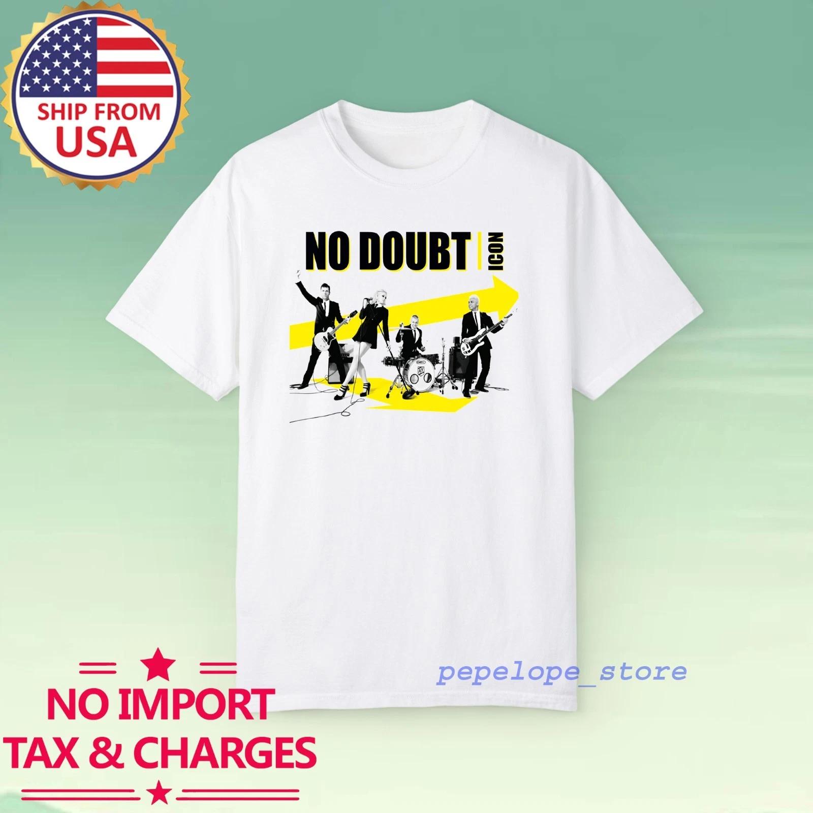 

No Doubt Icon Men s White Size S-5XL 4XL