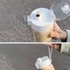 Muji Sports Fitness Large-Capacity Transparent Water Bottle for Outdoors, Travel & Office