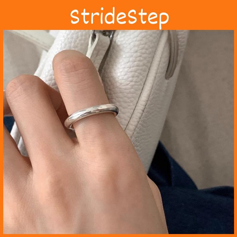 Elegant Minimalist Korean Style Adjustable Ring For Women With Chic Design Features