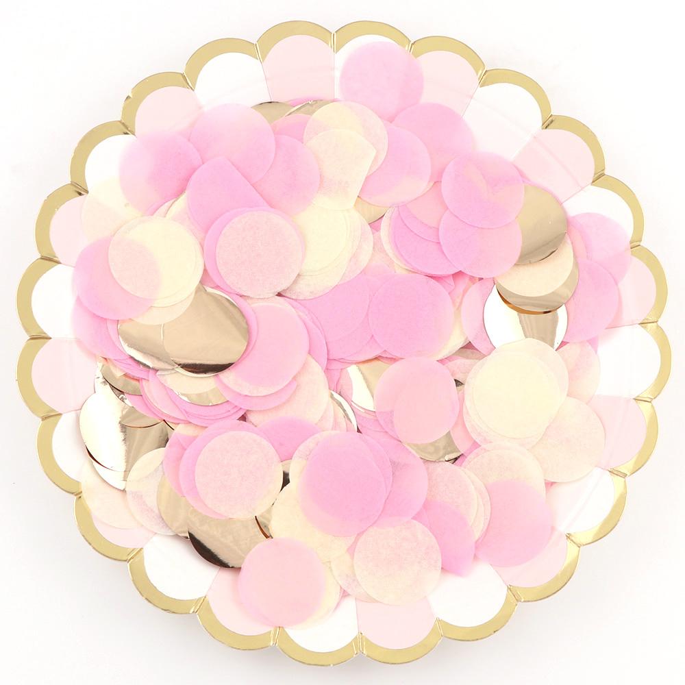 2.5cm 10/20g Red White mixed Heart Shape Paper Confetti Balloon Filler Wedding Birthday Party Table Decoration Throwing Supplies