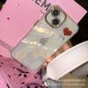 Apple 16 Phone Case Ins Cute Glitter Lens Film Butterfly IMD Compatible with iPhone 15 Pro Heart TPU Cover
