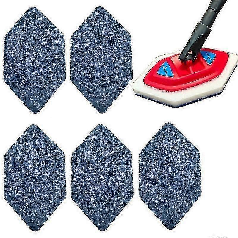 2025 Suitable for Vileda Bathroom Magic Brush Mop Replacement Head BATH MAGIC Sponge Scouring Pad - 5 Pieces