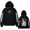 Anime Fairy Tail Hoodie Manga Cartoon Gray Fullbuster Graphic Hooded Sweatshirt Men Women Fashion Vintage Oversized Streetwear
