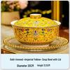 Ceramic Chinese Style Rice and Noodle Bowl Set with Enamel Color