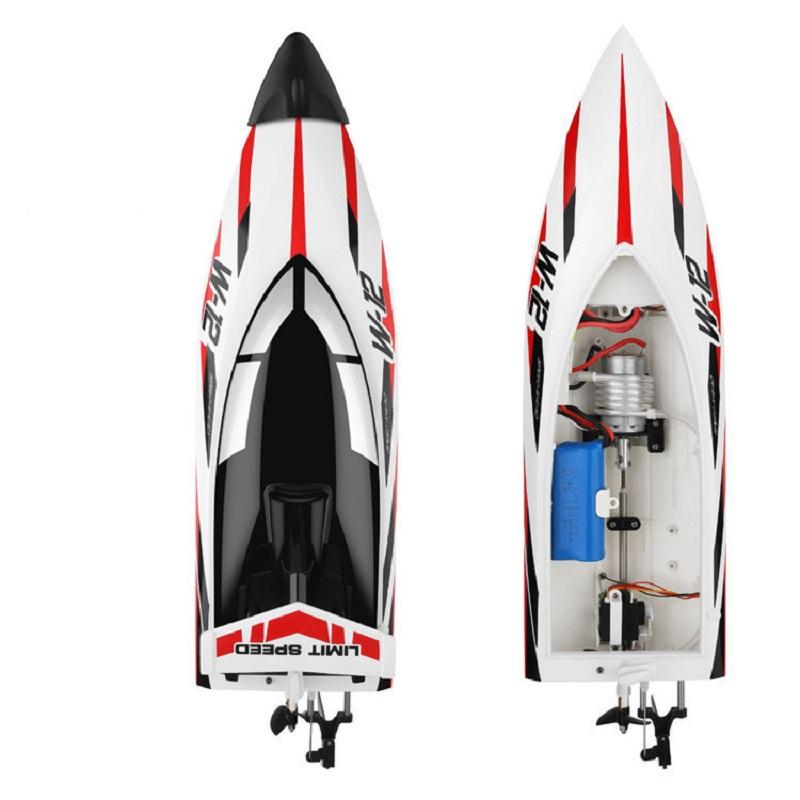 WLtoys 2.4G WL912-A RC Boat Waterproof Upgrade 35km/H High SpeedBoat RechargeablE Remote Control Ship Adult Children Toys Gift