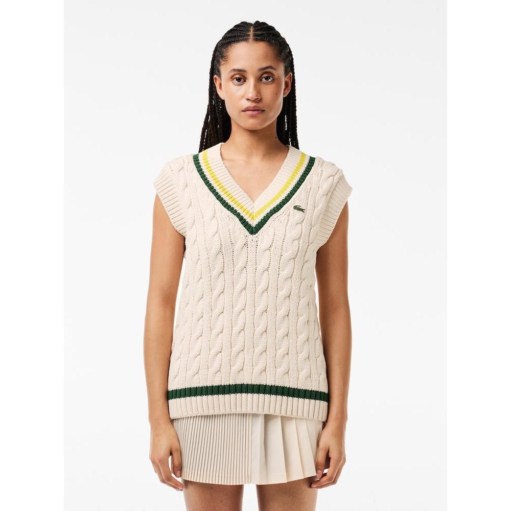 

Lacoste Женский теннисный жилет SV Neck Af6945 54g iuS q2nAf6945 54giuS 034