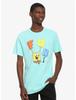 Bob Esponja Camiseta Divertida con Acrónimo para Hombre Nueva XS, M, L, XL, 2XL, 3XL