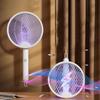 Handheld Electric Mosquito Racket USB Rechargeable Electric Mosquito Killer  for Indoor
