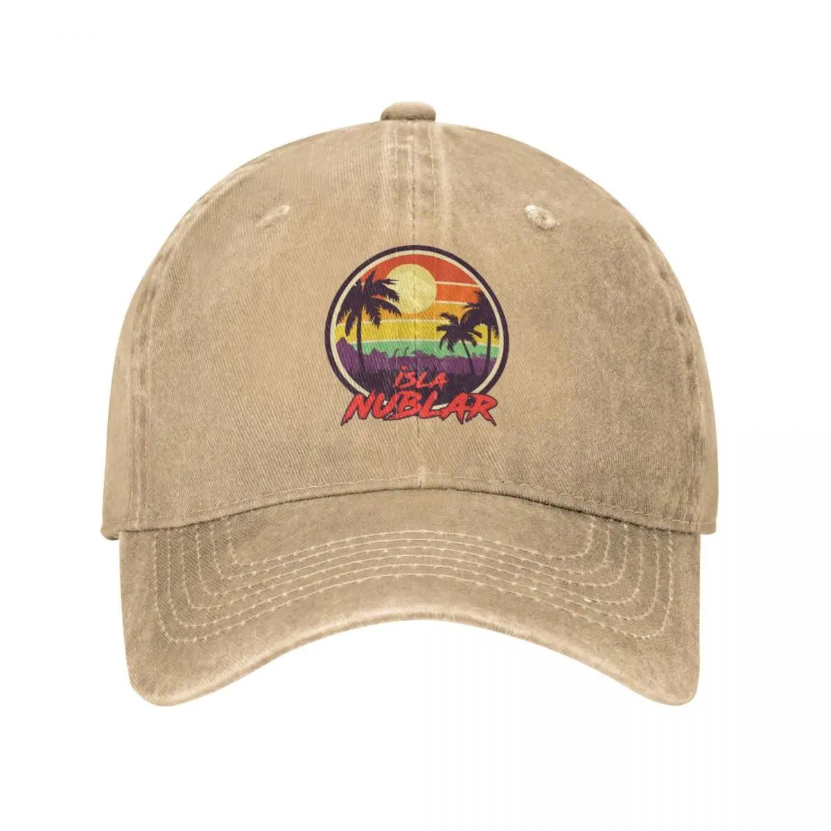 

Isla Nublar Holiday Cap Cowboy Hat All Seasons Travel Adjustable Snap back hat Sunscreen mens tennis Women s