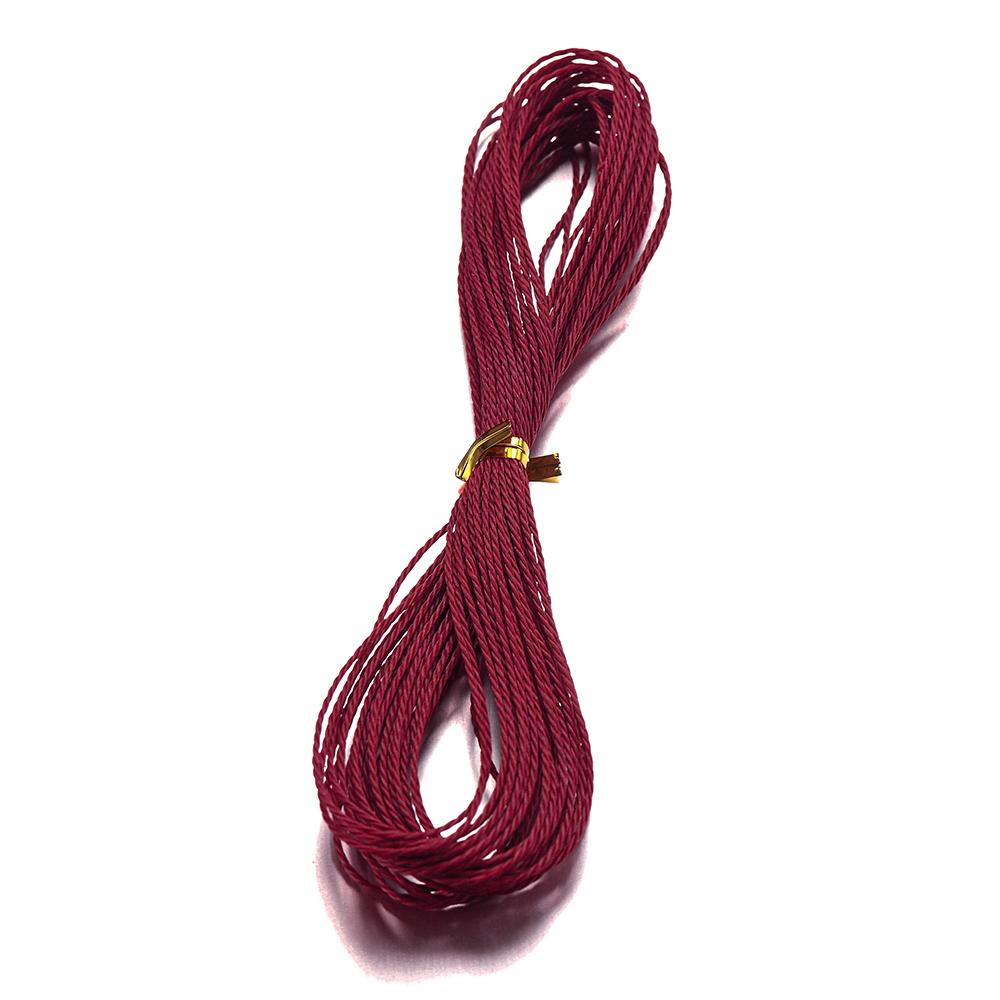 10m/Lot 1mm Waxed Cotton String Beading Cord Rope for DIY Bracelet Necklace Jewelry Making Supplies Accessories