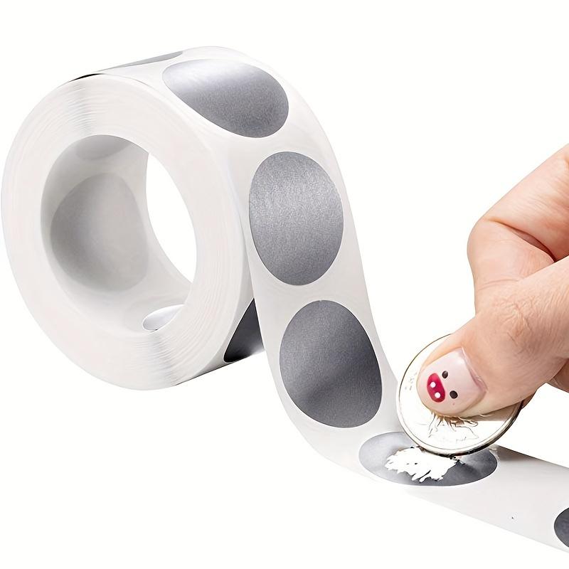 

Rewards Include Round Silver Scratch-Off Stickers, Party Scratch-Off Film Stickers, Gift Decoration Adhesive Labels