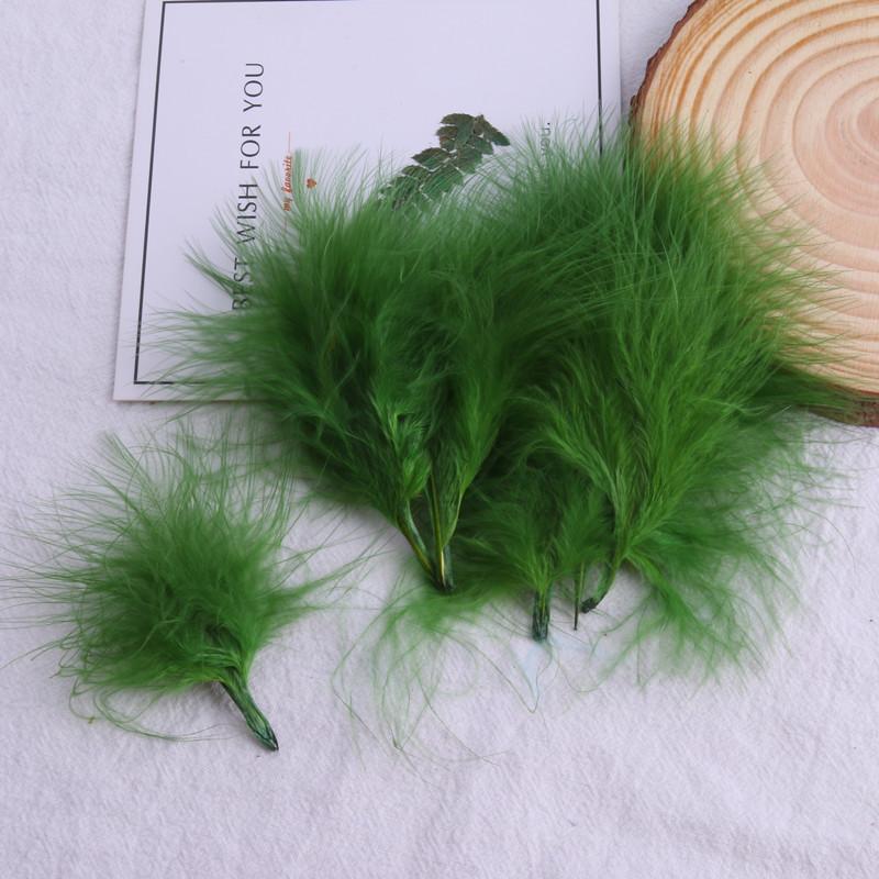Blood vessel velvet feather turkey feather jewelry cat toy cat stick handicraft dream catcher decorative material