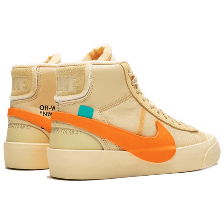 New Nike Blazer Mid Off White All Hallow's Eve AA3832-700