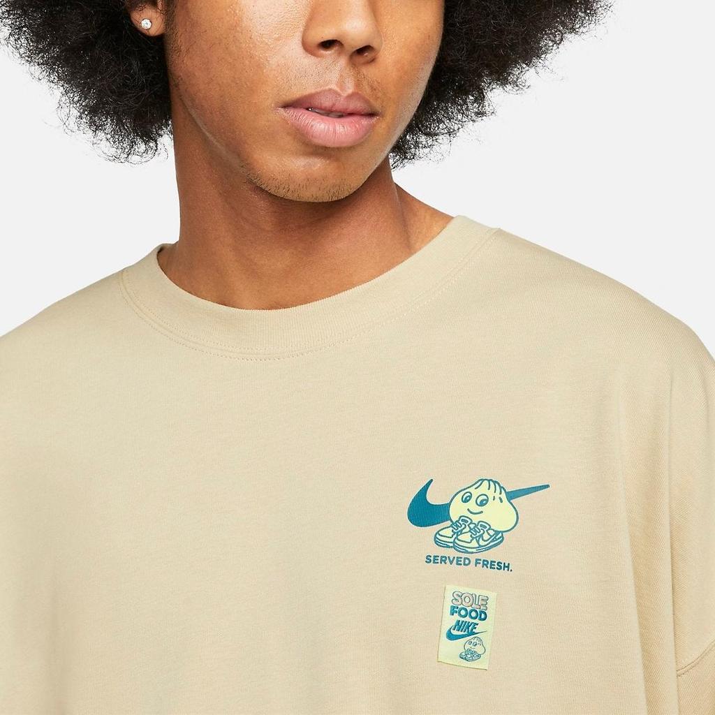 Nike Sportswear Men's Sole Food T-Shirt Team Gold FB9808-783