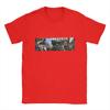 Black Midi Men T Shirts Novelty Tees Short Sleeve Crewneck T-Shirts  Printed Tops