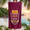 Queensland Maroons Mode Strandtuch Tragbar Weich Schnelltrocknend Handtuch Für Schwimmen Camping Urlaub