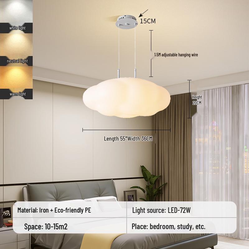 Modern Nordic Chandelier: Creative Warm Lighting for Living Room, Restaurant, Master Bedroom, and Children's Room