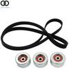 Fit For Toyota 4Runner Tacoma 4.0L Serpentine Drive Belt & 3Pcs Idler Pulley Kit