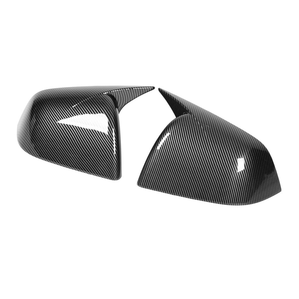 Side Rearview Mirror Cover High Glossy Door Exterior Wing Mirror   Replacement for     2020 to 2023
