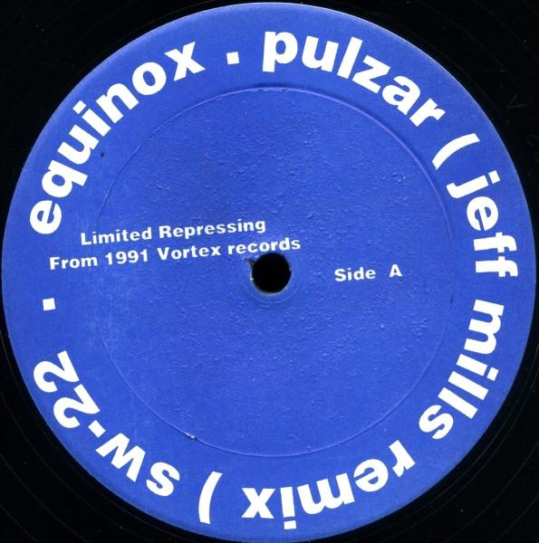 

12inch Record EQUINOX - Pulzar SW22 Synewave 1996 US Dance & Electronica Used