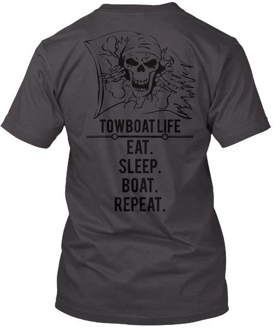 

Towboat Life River Rat TTshirt Made in the USA Size S to 5XL 2XL