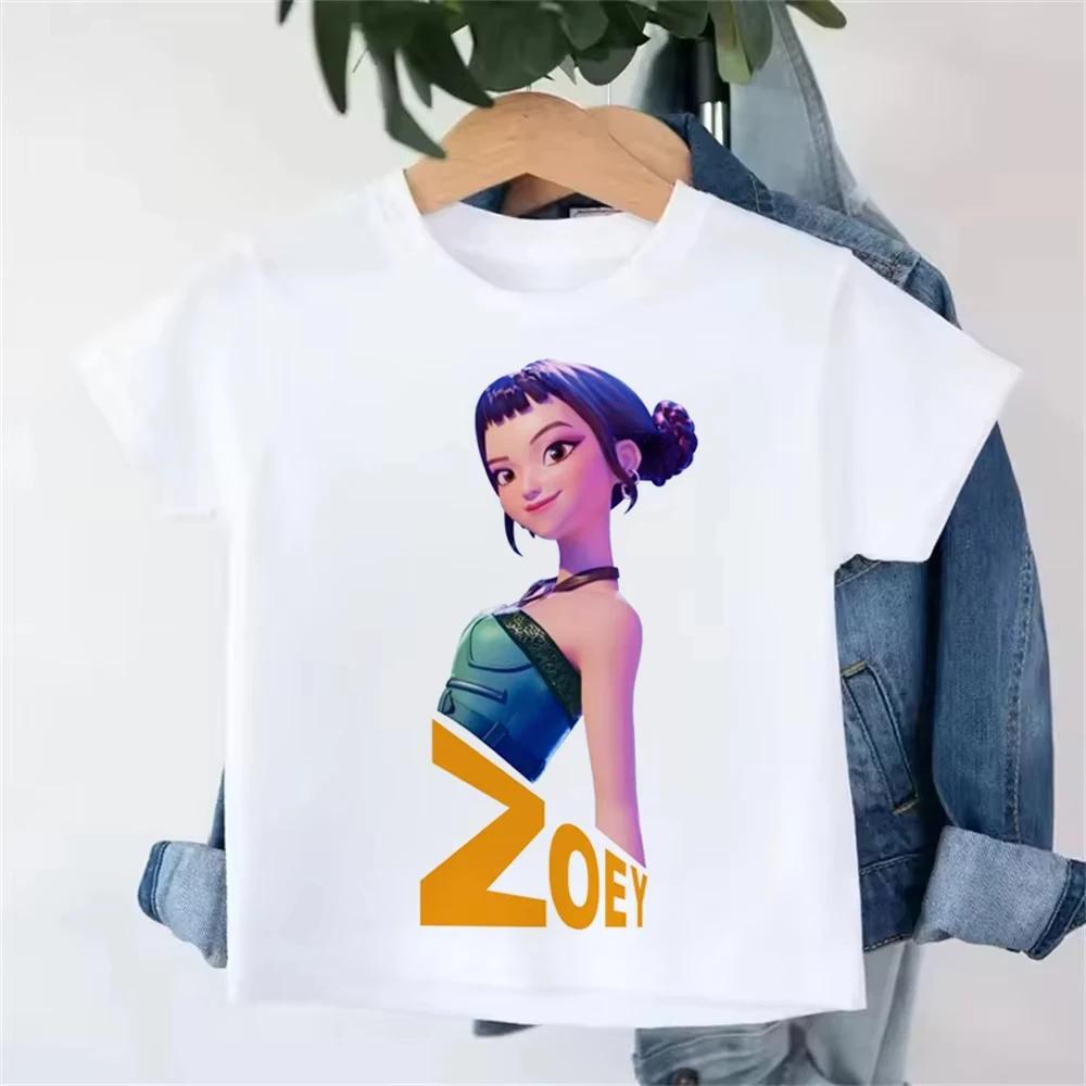 Anime Derpy Tiger Kpop Demon Hunters Shirt for Kids Baby Girl Men Women T Shirt Cute Tiger Cartoon Clothes Hot Movie Print Soft