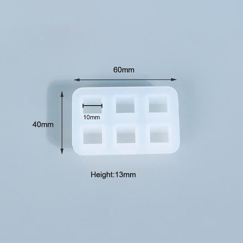 Silicone World Earrings Pendants Silicone Molds Epoxy Resin Mold Cube Ball Beads Mould DIY Jewelry Making Necklace Bracelet Tool