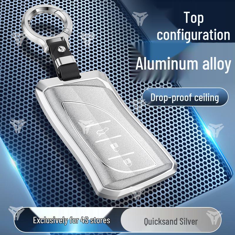 Lexus Car Key Case for ES300/EX260/RX450/LX500 - Aluminum Alloy Protective Cover