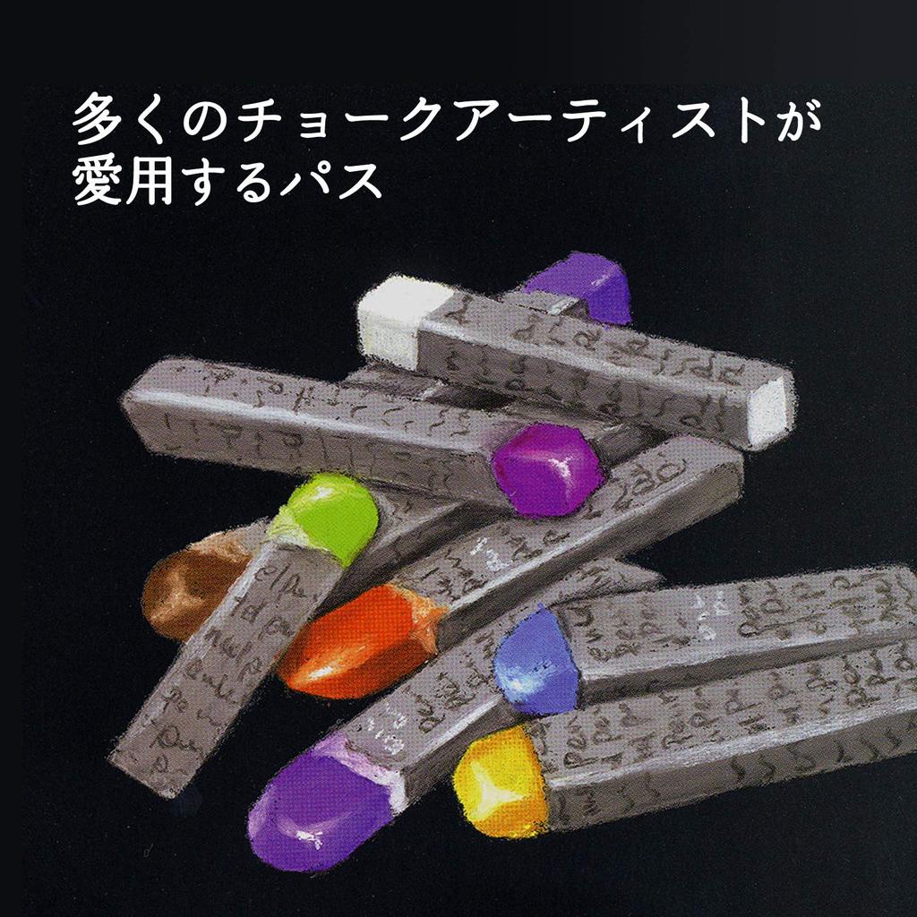 PENTEL Crayon Professional Pass 49 Colors PTA-50D (2 White)