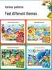 Educational Cartoon Jigsaw Puzzle for Kids Ages 3-6, Ideal Gift for Kindergarten Boys and Girls