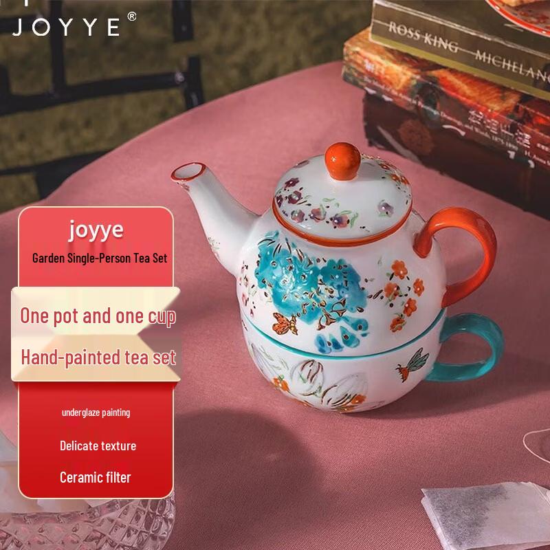JOYYE Chinese Garden Single Person Tea Set