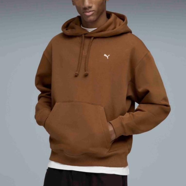 Puma Select Essentials Fleece Warm Loose Knit Sports Sweatshirt Men sweatshirt 63473207