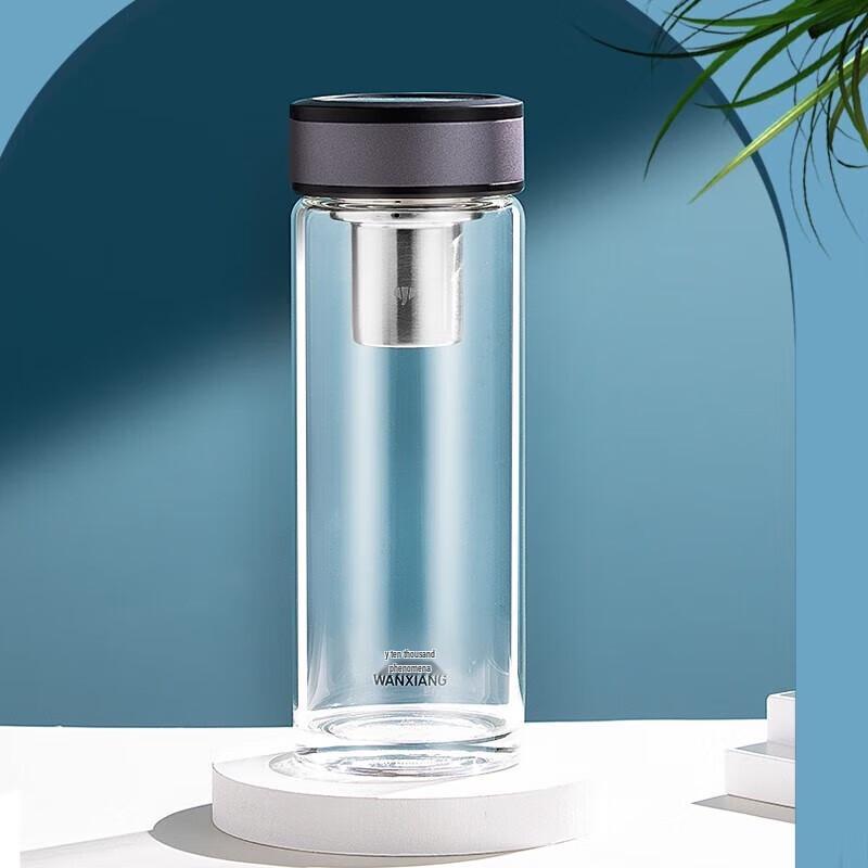 Vientiane U198 Single-Layer Borosilicate Glass Water Bottle