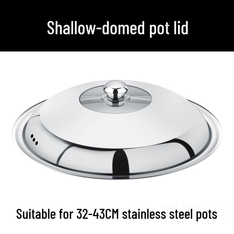 28cm Lightweight Stainless Steel Chef Wok for Home & Commercial Use