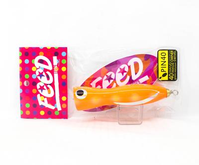 Feed Pin 40 Hand Made Wood Popper Floating Lure 40 Grams 16 (9016)