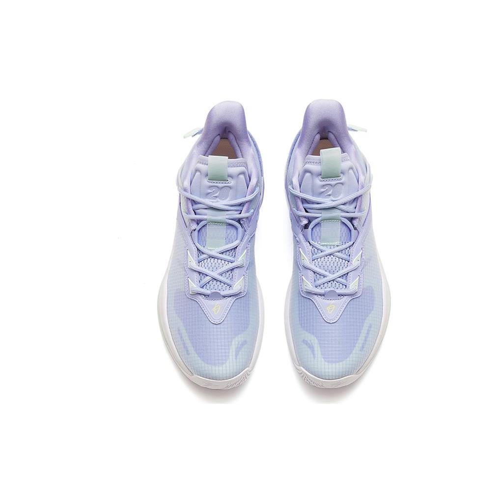 New Anta Swoosh 2.0 GH Cushioning Anti Slip And Wear Resistant Low Top Basketball Shoes Turquoise 112311602-1