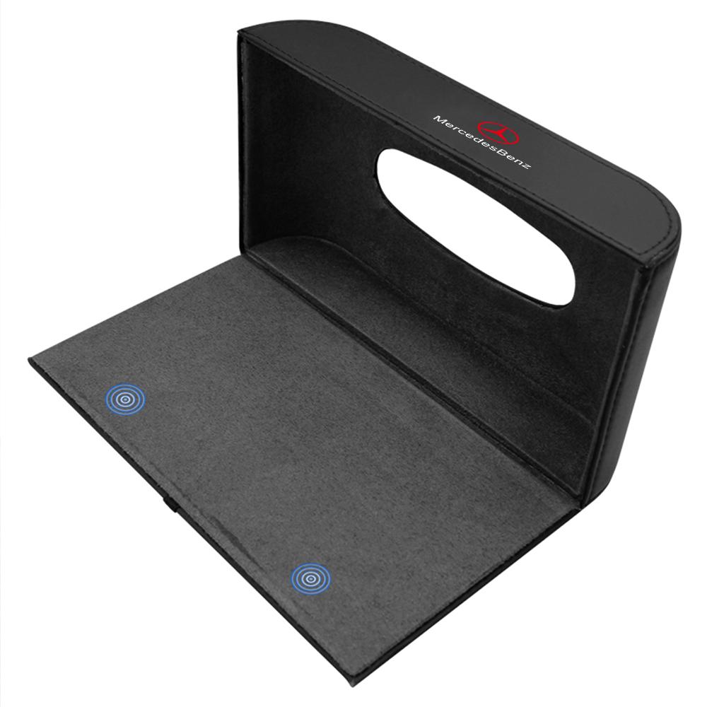 GLC GLB Car Tissue Box Rack Handrail Box Magnetic Napkin Box Aaccessories for Mercedes Benz AMG W203 W206 W220 W205 W211 W212 W