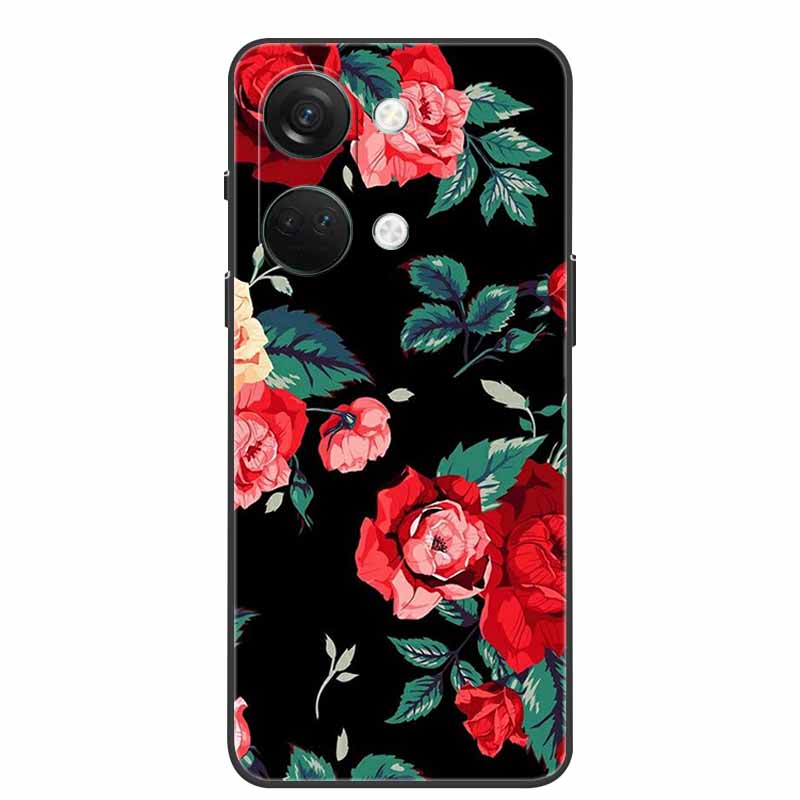 For One Plus Nord3 5G Case Silicone Painted Soft Protective Covers for OnePlus Nord 3 5G Phone Cases 1+ Nord3 TPU Coques Marble