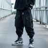 Pantaloni sportivi da strada hip-hop larghi da uomo nuovi con pantaloni cargo con tasche multiple