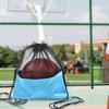 Basketball Mesh Bag Drawstring Backpack Oxford Cloth for Football Soccer