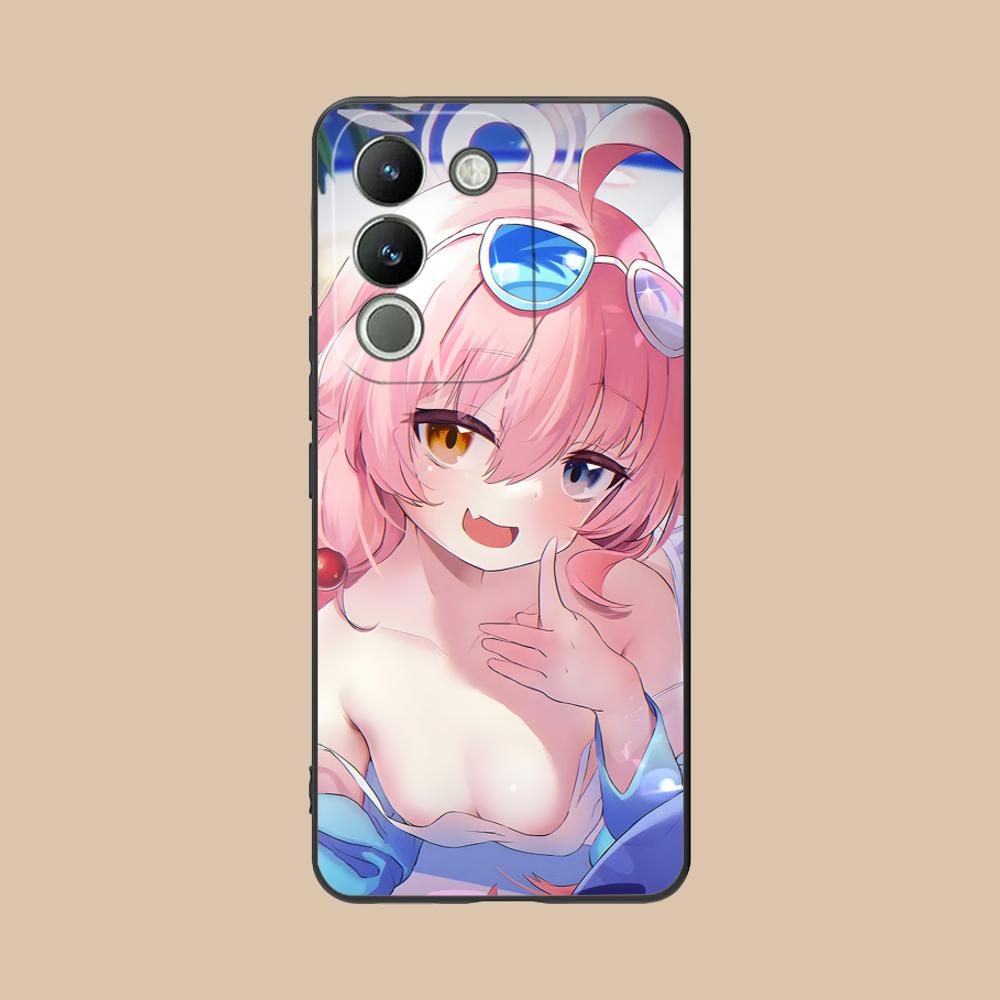 Blue Archive Takahashi Hoshino Matte Mobile Phone Case for VIVO Y77 76 75 74 73 72 58 56 55 51 50 38 36 Y19 Y18 Y03 Y01 5G vivo Y77